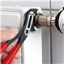 Knipex Alligator® Pince multiprise noire atramentisée, avec gaines bi-matière, avec œillet intégré pour fixation d’un dispositif