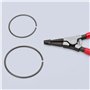 KNIPEX 45 11 170 Pince de Montage pour Rondelles Ressort d'Arbre Gainées en Plastique Brunie 170 mm