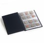 Leuchtturm Album de poche avec 8 Feuilles Numismatiques pour chacune 12 pièces, bleu