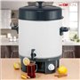 Clatronic® 2in1 Machine à boissons chaudes & à mettre en conserve avec réservoir de 25L | Cocotte pour p.ex. vin chaud ou punch
