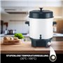 Clatronic® 2in1 Machine à boissons chaudes & à mettre en conserve avec réservoir de 25L | Cocotte pour p.ex. vin chaud ou punch