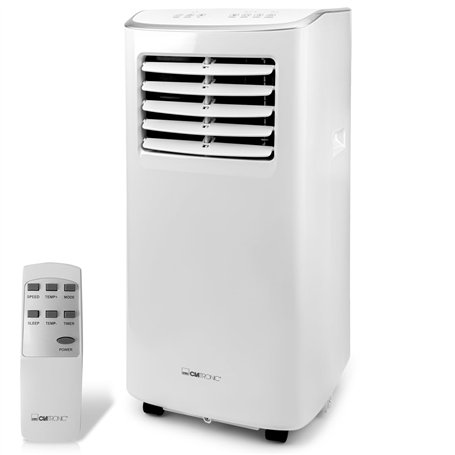 Clatronic Climatiseur Mobile 7000 BTU Classe A Blanc CL3831-3 en 1 Refroidissement