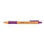 STABILO Lot de 3 Stylos à bille rétractable Pointball pointe moyenne lilas