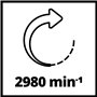 Einhell Touret à meuler TC-BG 200 L (400W, lampe) Livré avec meule de dégrossissage et meule de ponçage fin K36/K60