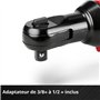 Einhell Visseuse à cliquet sans fil TE-RW 18/60 Li-Solo Power X-Change (18 V, 60 Nm, porte-outil 3/8« , rotation droite/gauche,