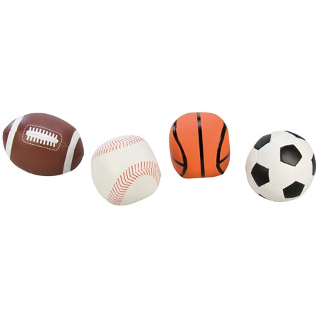 Lena 62164 - Soft Ballons de Sport Set de 4