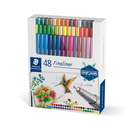 Staedtler Fineliner Triplus Design Journey - Tige triangulaire ergonomique