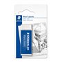 Staedtler Mars Plastic 526 50 - Blister 1 Gomme Blanche Sans Latex