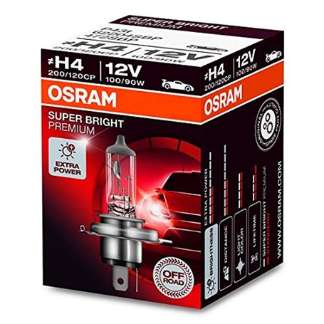 Osram 62204SBP Offroad Super Bright Premium H4 Projecteur Technologie Anti-Vibrations