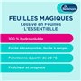 Dr. Beckmann FEUILLES MAGIQUES Lessive en feuilles L'ESSENTIELLE | Format pré-dosé, pratique et léger | 100% hydrosoluble, facil