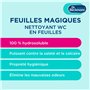 Dr. Beckmann Feuilles Magiques® – Nettoyant WC – Fraîcheur Agrumes x20 feuilles