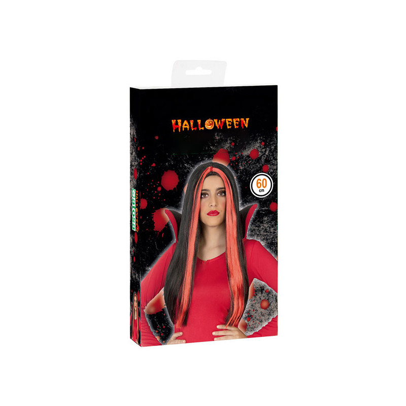 Image secondaire de Perruque pour Halloween Rouge 118202