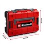 Original Einhell E-CASE 80 pcs. valise d'outils (set d'outils de haute qualité dans valise en plastique robuste et empilable com