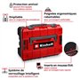 Original Einhell E-CASE 80 pcs. valise d'outils (set d'outils de haute qualité dans valise en plastique robuste et empilable com
