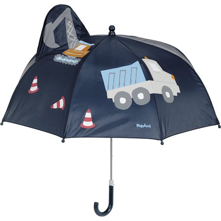Playshoes Regenschirm Baustelle Parapluie