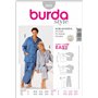 Burda B2691 Patron de Couture Pyjama 19 x 13 cm