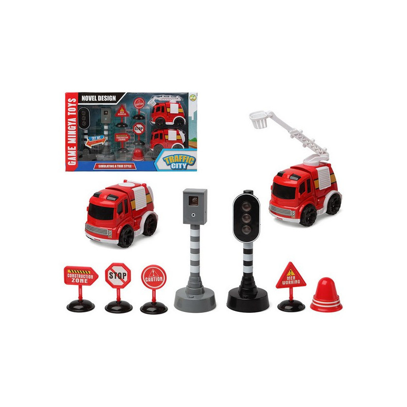 Camion de Pompiers Traffic City 112840 (9 pcs)