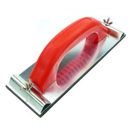 ROTIX - 13738 Ponceuse manuelle 240 x 90 mm avec plaque en aluminium pour grille de ponçage ou papier abrasif