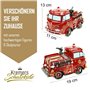 Kremers Schatzkiste Grande Tirelire Nostalgie Camion de Pompiers avec Bouchon à vis Figure Tirelire