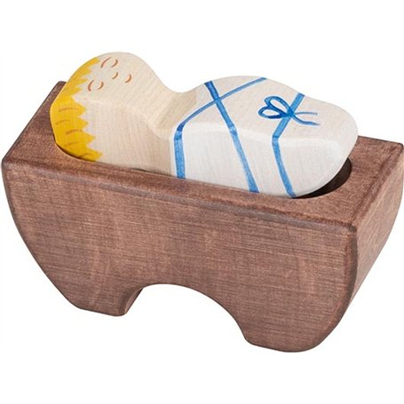 Figurine de crèche en bois - Enfant -