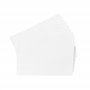 magnetoplan papier buvard, 100 feuilles, papier buvard interchangeable pour l'effaceur de tableau magnetoplan, blanc, recharge