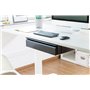 DIGITUS Tiroir sous Plan - Extensible - Léger - 48 cm de Profondeur - Charge admissible 5 kg - A Monter sous Un Bureau, Un établ