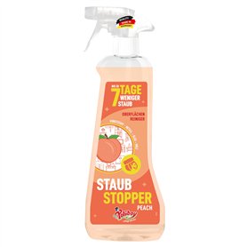 Poliboy Bouchon anti-poussière Peach – Nettoyant universel avec effet antistatique – Nettoyant universel avec parfum pêche – 1 x