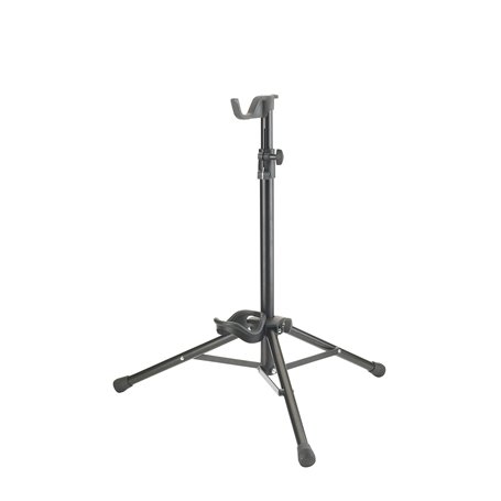 K&M 149/2 Pied de Ténor Noir - Pieds pliables - Hauteur jusqu'à 105 cm - convient pour baryton et cor alto