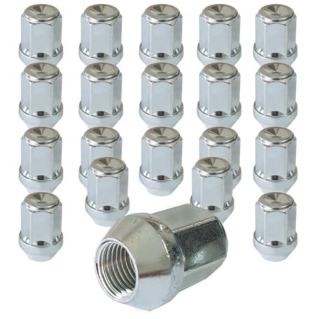 20 écrou de roue M14x1.5 60° col conique fermé HEX 19mm compatible avec Chrysler