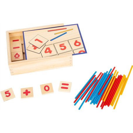 Small Foot 11740 Jeu éducatif mathématiquesécole Primaire en Bois