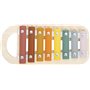 small foot Jeu à cogner avec Xylophone « Safari », Jouet en Bois, dès 12 Mois, 12461