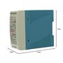 Alimentation rail DIN Mean Well MDR-60-24 2.5 A 60 W 1 x