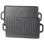 Plaque-gril de cuisson en fonte - 38 x 23 cm [Rosenstein & Söhne]