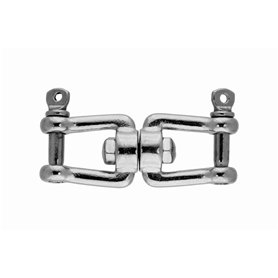 Emerillon à manille double 5mm AISI 316 Emerillon à manille double 5mm AISI 316