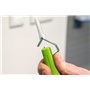 WEICON TOOLS Couteau pour câbles No. 4-28 H Green Line | matières premières durables | plage de travail 4-28 mm | lame à crochet