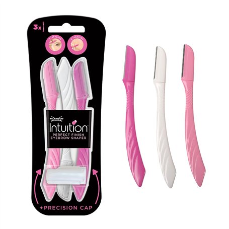 Wilkinson Sword - Intuition perfect finish - Rasoirs de Sourcil - 3 unités