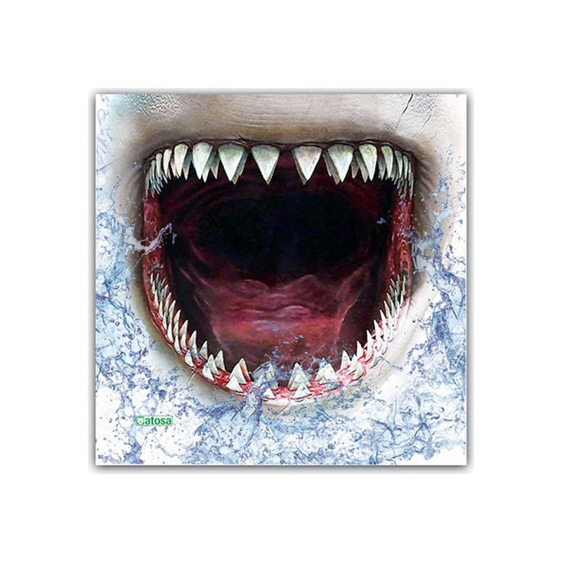 Image secondaire de Masque en tissu hygiénique réutilisable 6-9 ans Requin