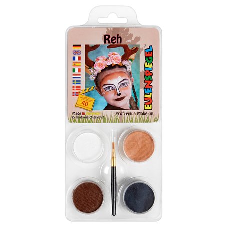 Eulenspiegel 205006 - Kit de maquillage Chevreuil