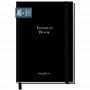 paper&you® Carnet d'adresses A6+ avec onglets A-Z et papier premium 120 g/m² « Black Edition » pour contacts