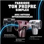 Simplex 3029.030 Marteau sans danger en caoutchouc et métal souple avec boîtier en fonte malléable et manche en bois de qualité 
