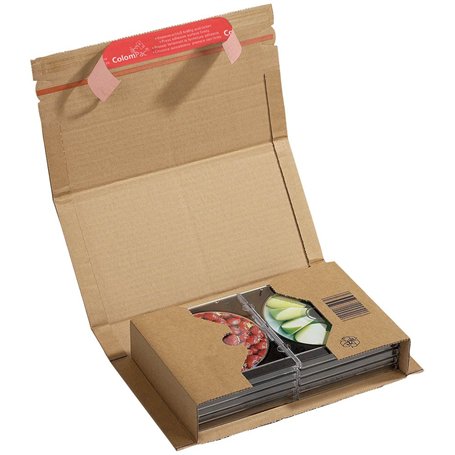 ColomPac cP020.04 flexible wickelverpackung en carton ondulé