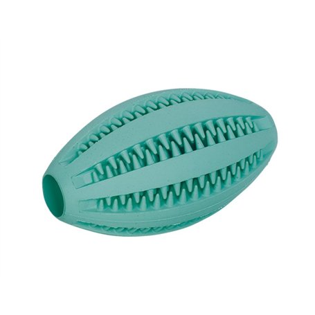 Nobby Dental Fun Balle Rugby en Caoutchouc Solide pour Chien 11 cm
