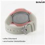 Montre pour fille SINAR XE-64-9 avec écran LCD numérique à quartz 10 bar bracelet silicone sport