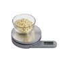 CASO Kitchen EcoMate - Balance de cuisine design, sans pile grâce à l'énergie cinétique, plate & magnétique, jusqu'à 5 kg, fonct