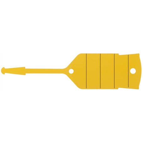 KS Tools - 500.8093 - Porte clés jaune - 500 pièces