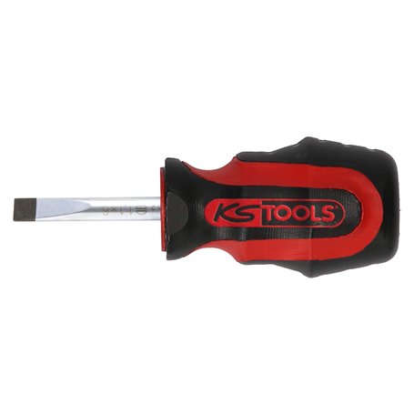 KS Tools 159.1124 ERGOTORQUEplus Tournevis plat court 8 mm