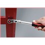 KS TOOLS 1/4" SlimPOWER telescopic-joint reversible ratchet, 72 teeth 914.1420 Couleur