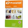 Printation Étiquettes Autocollantes 105 x 70 mm - 200 Étiquettes Adresse Blanches, Adhésives et Personnalisables, 8 Autocollants