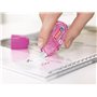 tesa Mini Roller de Correction EcoLogo - Pack de 2 Mini Rollers de Correction avec Design Ergonomique Multicolore - Dimension du