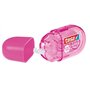 tesa Mini Roller de Correction EcoLogo - Pack de 2 Mini Rollers de Correction avec Design Ergonomique Multicolore - Dimension du